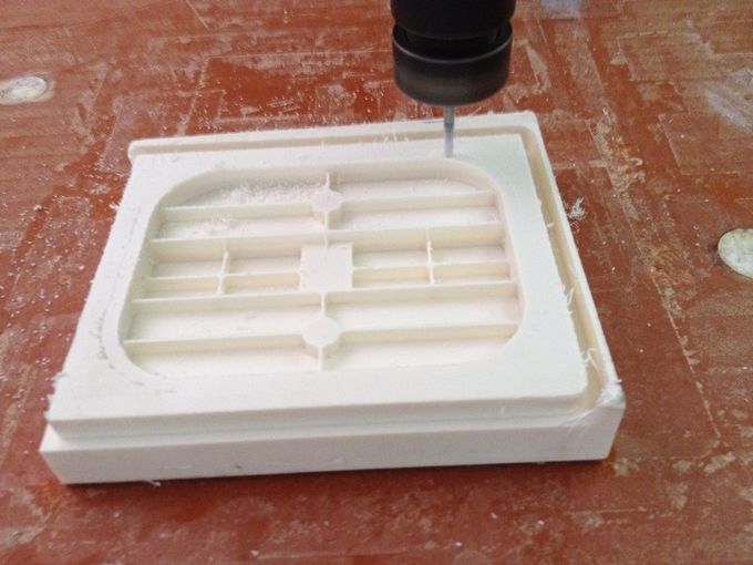 ABS/CNC пластмассы прототип быстрый полируя с подвергать механической обработке CNC филируя